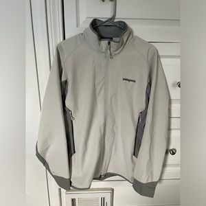 Large Mens Patagonia Bacardia Full Zip Polartec Jacket